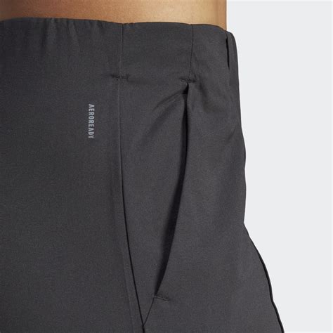 Adidas Aeroready Train Essentials Minimal Branding Woven Pants Black