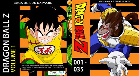 Dragon Ball Z Blu-ray cover Volume 1 by PhysicsAndMore on DeviantArt