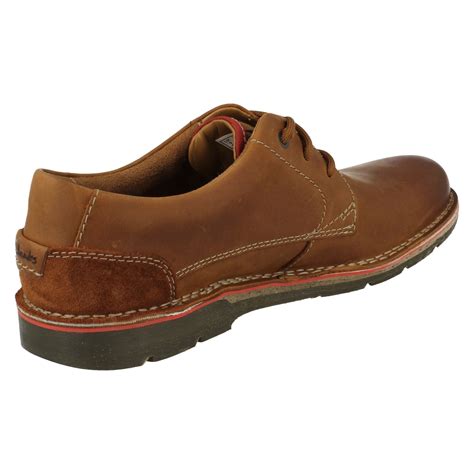 Mens Clarks Casual Lace Up Shoes Edgewick Plain Ebay