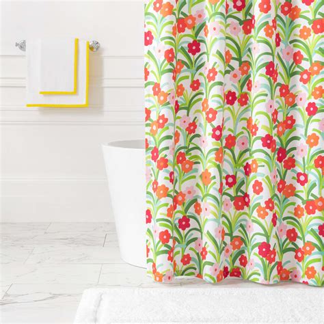 Pine Cone Hill 100 Cotton Floral Single Shower Curtain Wayfair