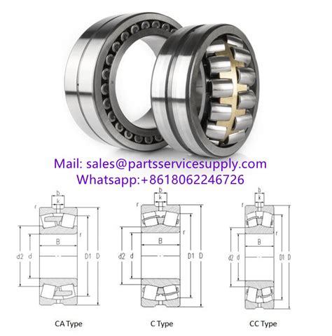 22222CC W33 Bore 110xOD 200xB 53mm Spherical Self Aligning Roller