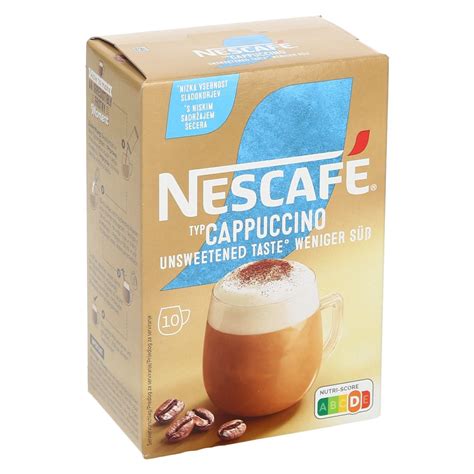 CAPPUCCINO Z MANJ SLADKORJA NESCAFÉ 10 1 125G SPAR Online