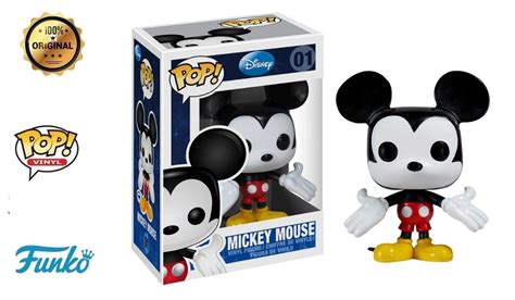 Funko Pop Mickey Mouse Pop 01 Disney Serie 1 32900 En Mercado Libre