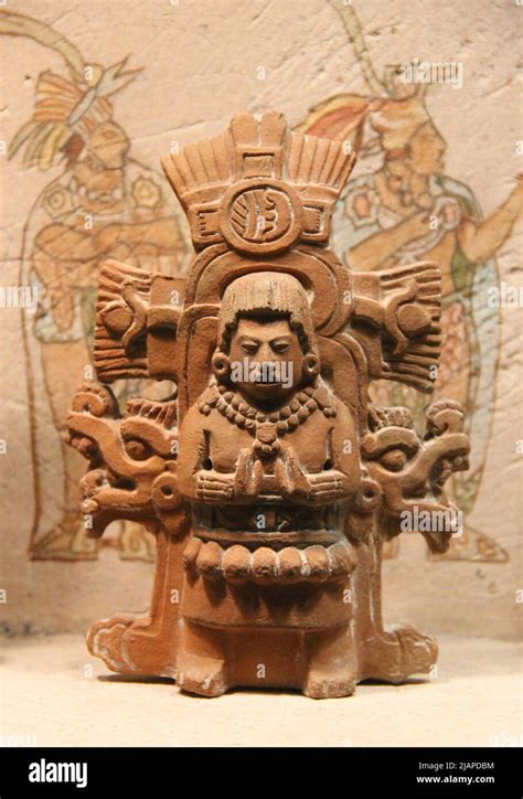 Figurina Clásica De Arcilla Maya Isla De Jaina Campeche Galería Maya