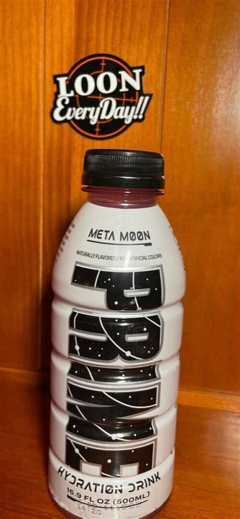 New Prime Hydration Drink Meta Moon Flavor Oz Logan Paul Ksi