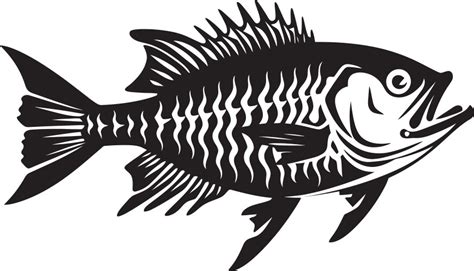 Logo Fish Skeleton Vector Images (over 1,300)