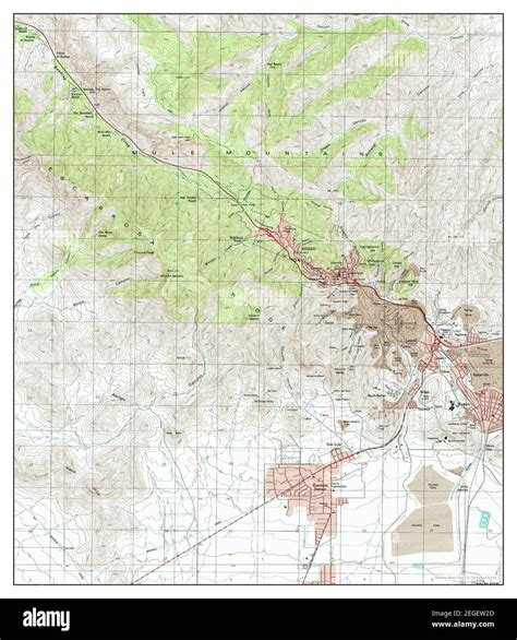 Map Of Bisbee Cut Out Stock Images And Pictures Alamy