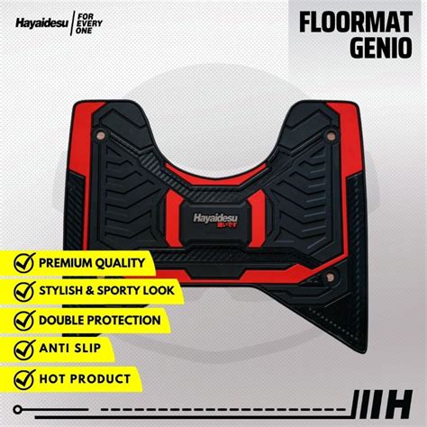 Jual Hayaidesu Floor Mat Honda Genio Karpet Motor Premium Quality