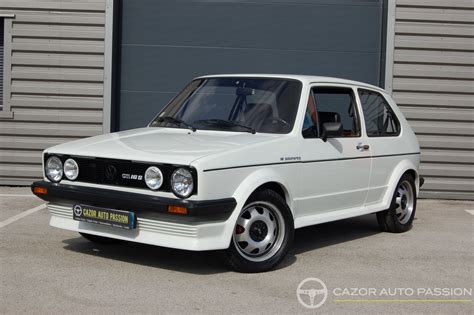 Volkswagen Golf 1 Gti Oettinger Cazor Auto Passion