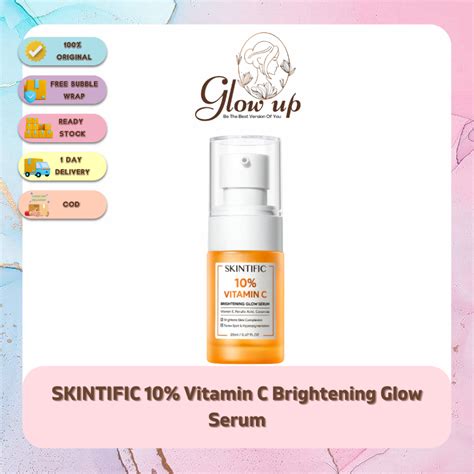 Jual New Launch Skintific Vitamin C Brightening Glow Serum Ml