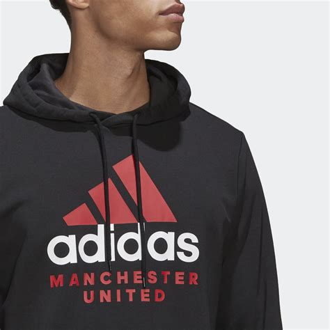 Bluza Z Kapturem Adidas Manchester United Dna Graphic Hoodie He6655