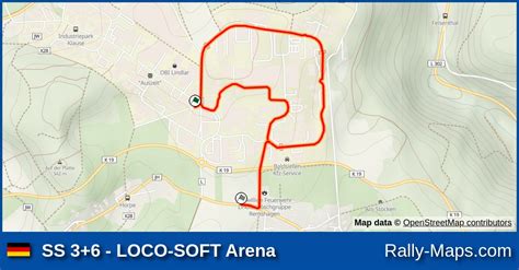 Ss Loco Soft Arena Stage Map Rallye Oberberg Rally