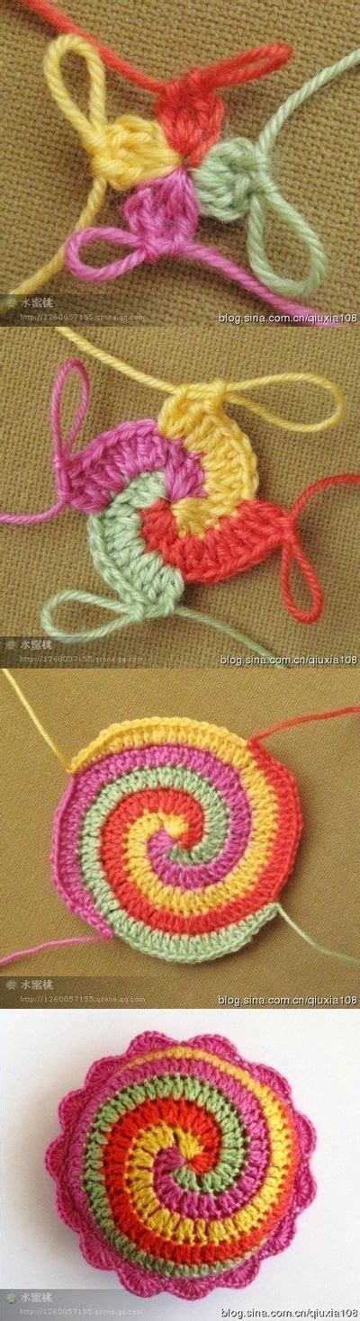 Spiral crochet tutorial