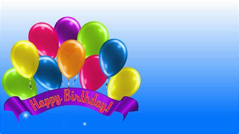 Happy Birthday Banner Hd Happy Birthday Banner Stock Video Footage K