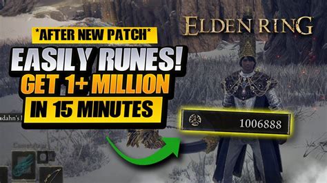 Elden Ring How To Get Million Runes Exploit Fast After New Patch