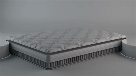 Mattress 3d Model Animation Behance