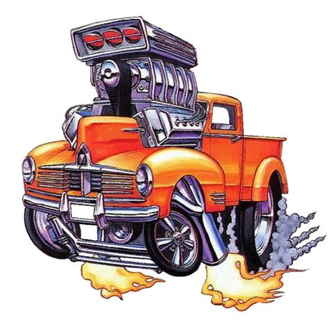 Pin By R Motor On Wonderful Illustrations Hotrod Art Cool Car Drawings Truck Art