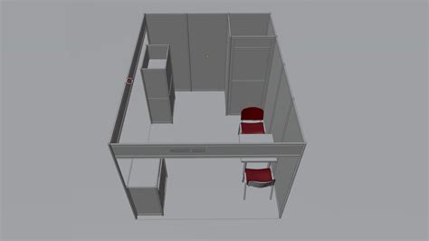 3D Model Octanorm SHELL Stand 12sqm TurboSquid 1740518