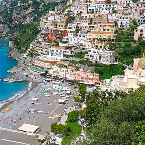 Spiaggia Grande Beach Positano - Travel Through Italy