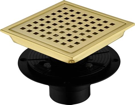 Orhemus Inch Square Shower Drain With Adjustable Shower Drain Base