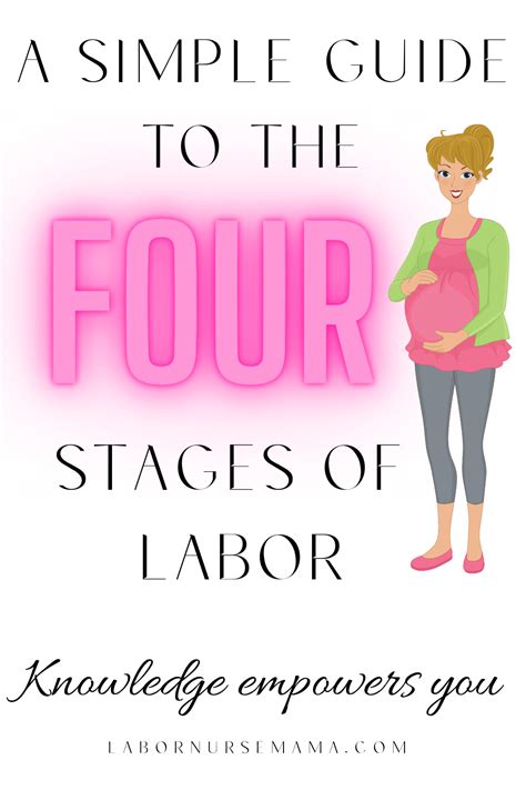 A Incredibly Simple Explanation of The Four Stages of Labor - Labor Nurse Mama