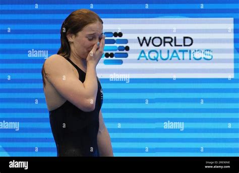 Mollie Ocallaghan Of Australia Becomes Emotional After Winning The