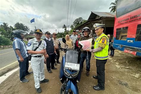 Polres Tapsel Gelar Operasi Patuh Terib Lalulintas Bagi Yang Taat