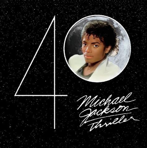 edit of the album cover of thriller40 made by me : r/MichaelJackson