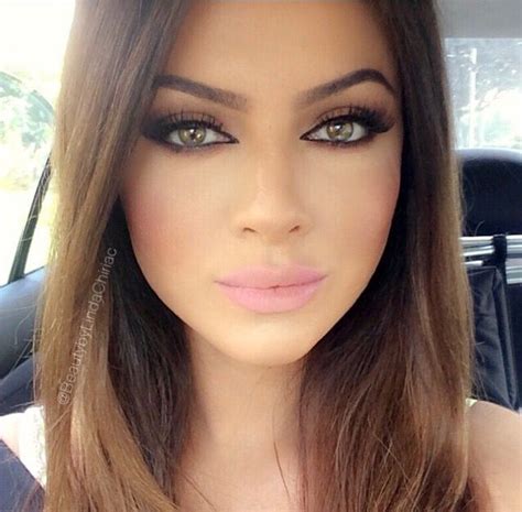 Pin By Marie Tatoyan On Makeup Wedding Makeup For Brown Eyes Nude Lip Makeup Brunette Makeup
