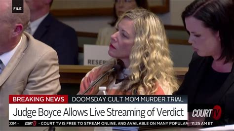 Doomsday Cult Mom Murder Trial Judge Allows Livestreaming Of Verdict