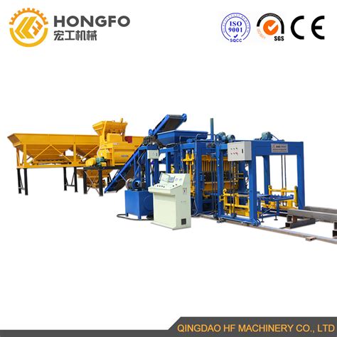 Qt Automatic Hydraform Concrete Interlock Paving Block Making