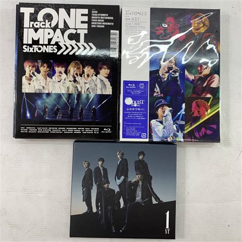 19403 CD BD SixTONES ライブBlu Ray TrackONE IMPACT 初回盤 on eST 初回盤