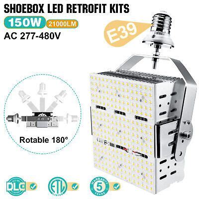 Ebay W V Shoebox Led Retrofit Kit Instand On Instant On And