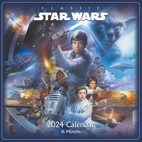 Star Wars Classic Square Calendar Calendar Free Shipping Over