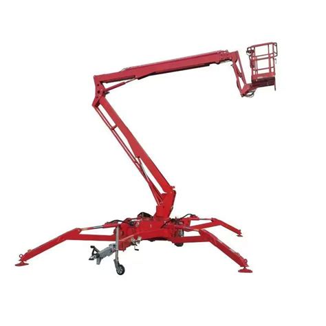 Fruit Picker Trailer Mounted Spider Boom Lift Towable Articulated