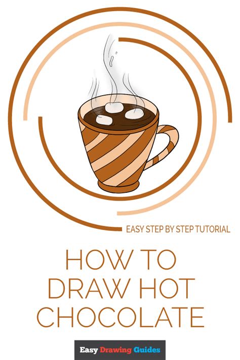 How To Draw Hot Chocolate Really Easy Drawing Tutorial