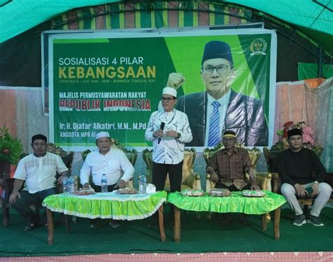 Sosialisasi Pilar Kebangsaan Bersama Kkg Manado Senator Djafar