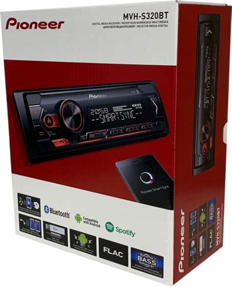 PIONEER MVH S320BT RADIO USB BLUETOOTH MP3 FLAC Sklep Opinie Cena W