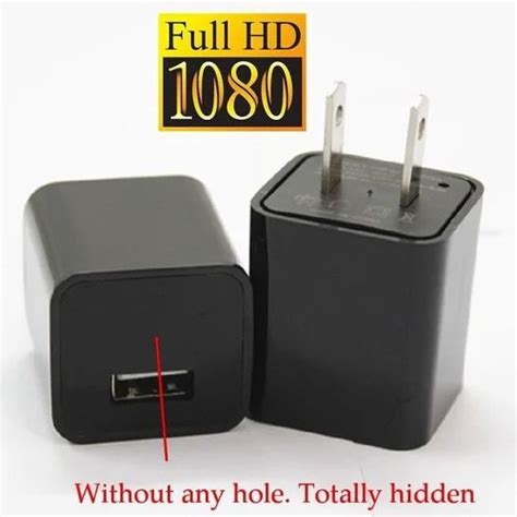 Spy 1080P WIFI -IP MINI AC Adapter Charger Hidden Spy Camera at Rs ...