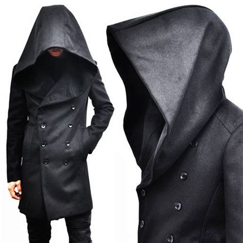 Outerwear :: Coats :: Avant-garde Big Hood Double Coat-Coat 39 - Mens ...