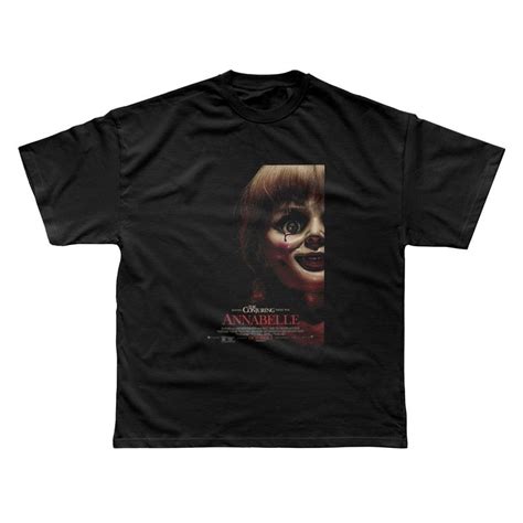 Annabelle Premium Unisex T Shirt Black