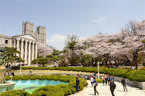 Kyung Hee University Seoul Campus South Korea Editorial Image Image