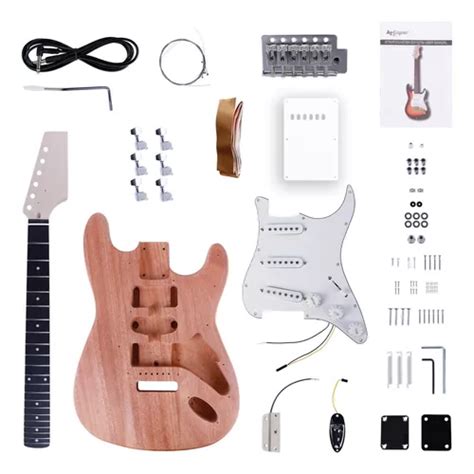 Kit De Guitarra Eléctrica Leo Jaymz Diy St Style Meses sin interés