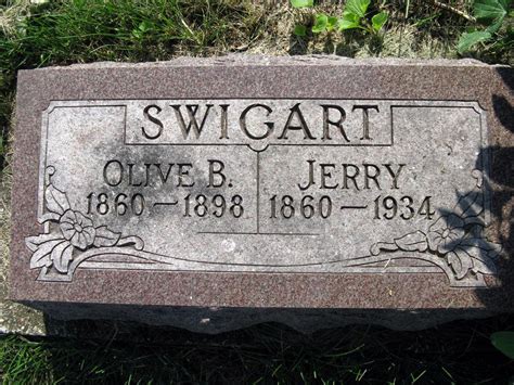 Jeremiah Jerry Swigart Find A Grave Memorial