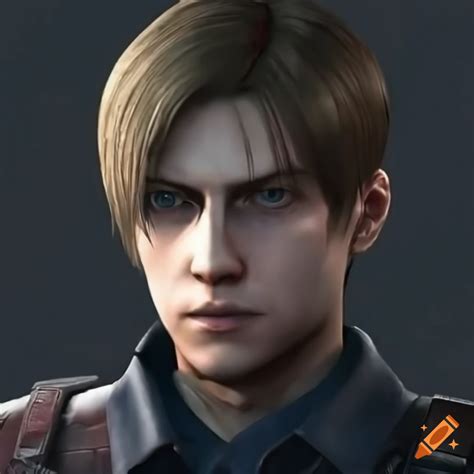 Leon S Kennedy From Resident Evil 4 Remake On Craiyon