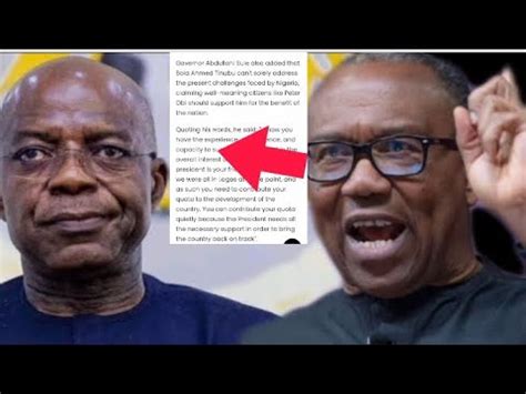 Alex Otti Shocked After Peter Obi Said This This Road Was Abandoned