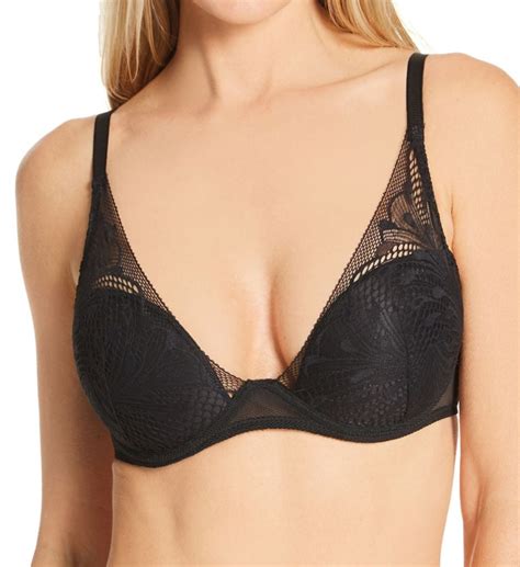 Women S Passionata 43h9 Thelma Plunge Bra Black 38e