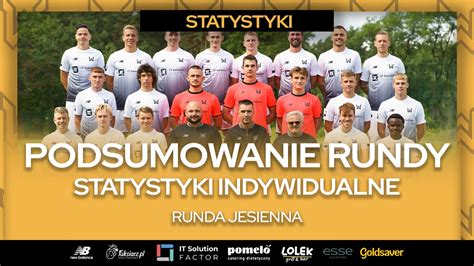 Podsumowanie rundy jesiennej statystyki indywidualne KTS Weszło