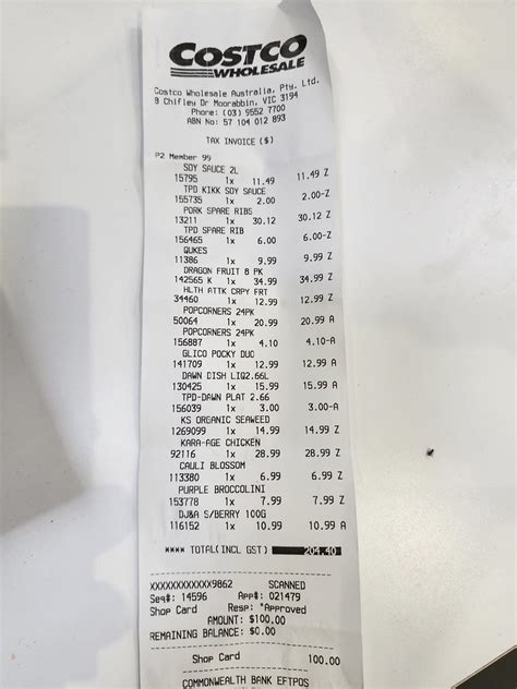 Receipt Costco Moorabbin 20230204 105717 Alpha Flickr