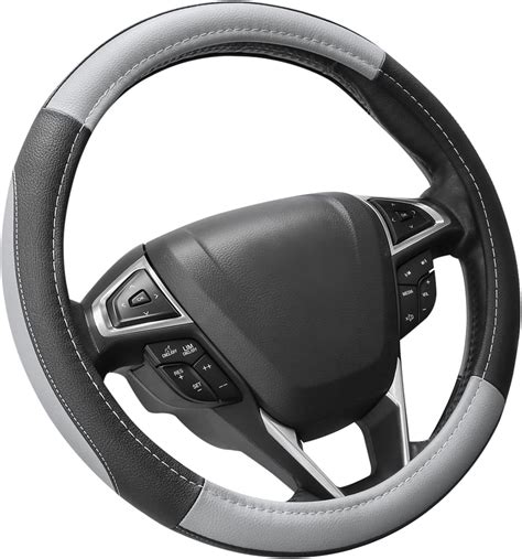 Amazon Seg Direct Black And Gray Microfiber Auto Car Steering